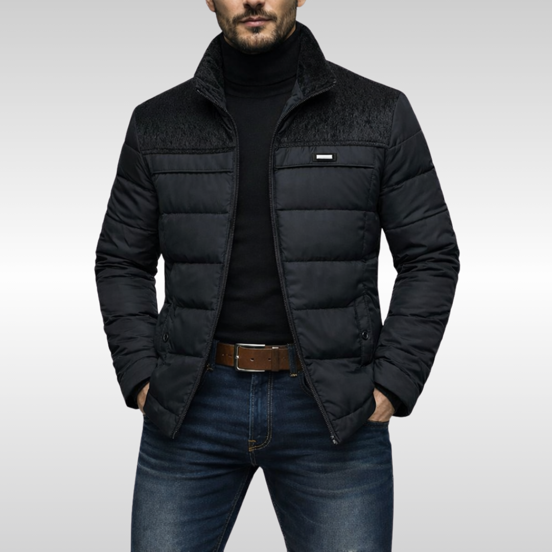 Victor Men’s Insulated Jacket – Warm Weather-Resistant Winter Coat